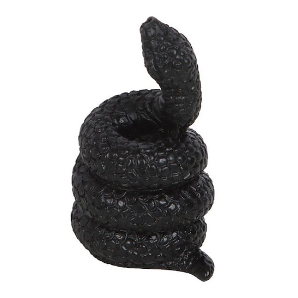 Snake Incense Holder Black